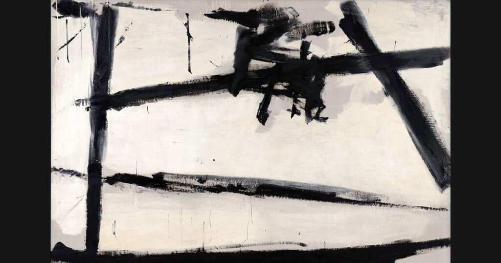 Franz Kline painting