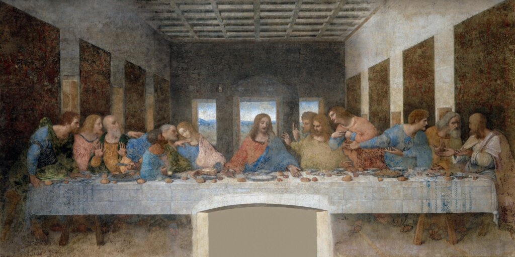 last supper painting